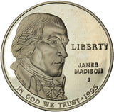 1993 - USA - $1 - Bill of Rights - James Madison - Proof Silver Dollar