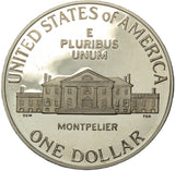 1993 - USA - $1 - Bill of Rights - James Madison - Proof Silver Dollar