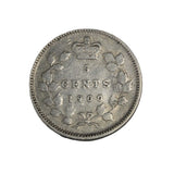1900 - Canada - 5c - Oval 0's - F12