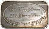 1 oz - America - Land of The Free - Fine Silver Bar