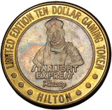 Casino Gaming Token - Hilton Las Vegas Nevada - Starlight Express Rusty