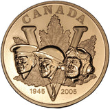 2005 (1945-) - 60th Anniv. WWII VE-Day, Bronze Medallion