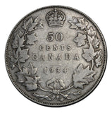 1934 - Canada - 50c - VG8