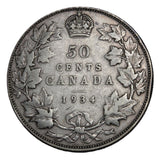 1934 - Canada - 50c - VG8