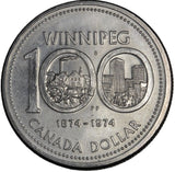 1974 - Canada - $1 - DY V2 - MS63