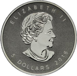 2016 - Canada - $5 - Maple Leaf - Privy Four Leaf Clover - Fine Silver