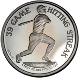 1 oz - Paul Molitor - 39 Game Hitting Streak