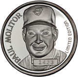1 oz - Paul Molitor - 39 Game Hitting Streak