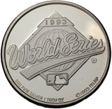 1 oz - 1993 - World Series Champions