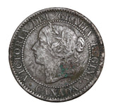 1858 - Canada - 1c - F12