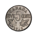 1928 - Canada - 5c - MS63
