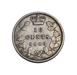 1885 - Canada - 10c - Obv 4 - F12<br>✅<b>&nbsp; <u>SUPER SALE! </u> &nbsp;</b>✅