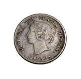 1874 H - Canada - 5c - Crosslet 4 - VF20<br>✅<b>&nbsp; <u>SUPER SALE! </u> &nbsp;</b>✅