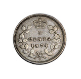 1874 H - Canada - 5c - F15