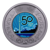 2026 - $2 - Canada - 50th Anniv. of the CN Tower - Special Wrap Roll (25 pcs) - Coloured