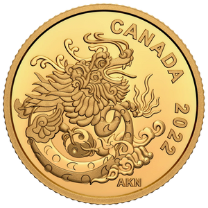 2022 - Canada - 8 Dollars - Earth Dragon