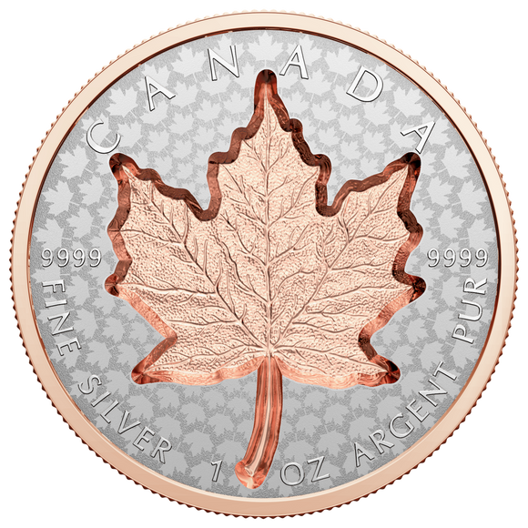 2022 - Canada - $20 - Super Incuse SML w/rose-gold plating