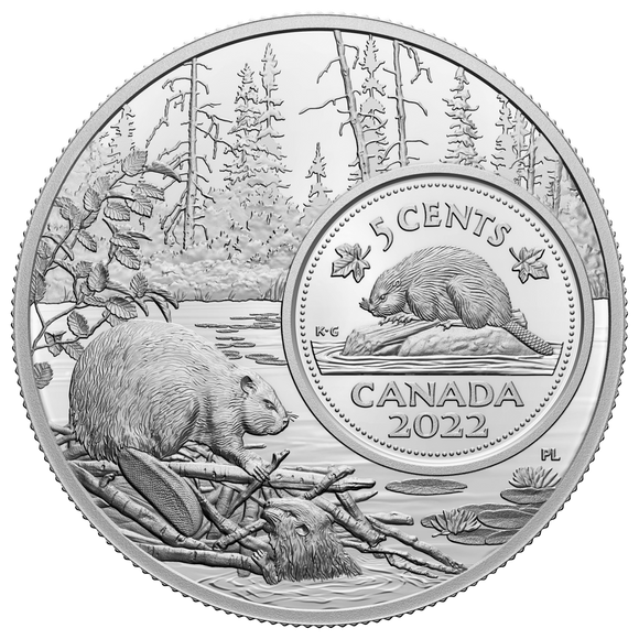2022 - Canada - 5c - The Bigger Picture: The Beaver
