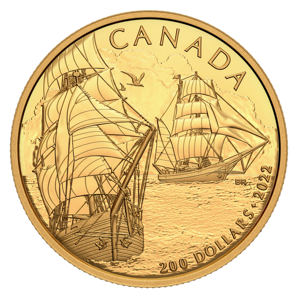 2022 - Canada - 200 Dollars - Tall Ships: Brigantine