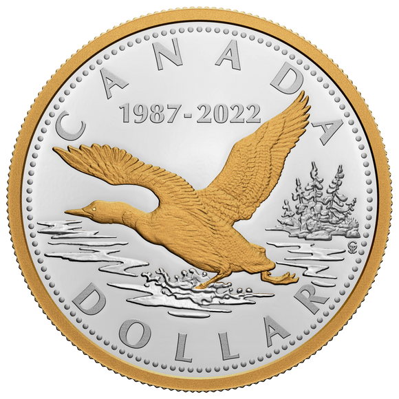 2022 - Canada - $1 - 35th Anniversary of the Loonie
