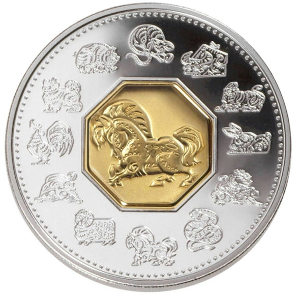 2002 - Canada - $15 - Year of the Horse <br> (no box)