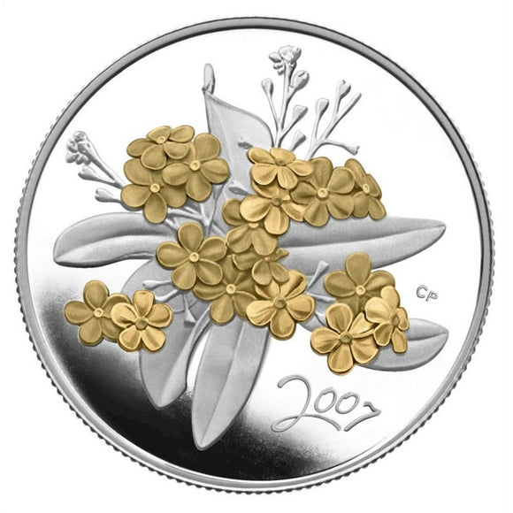 2007 - Canada - 50c - Golden Forget-Me-Not