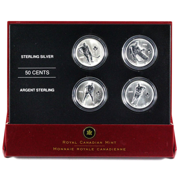 2005 - Canada - Hockey Legends of the Toronto Maple Leafs, 4-Coin Set