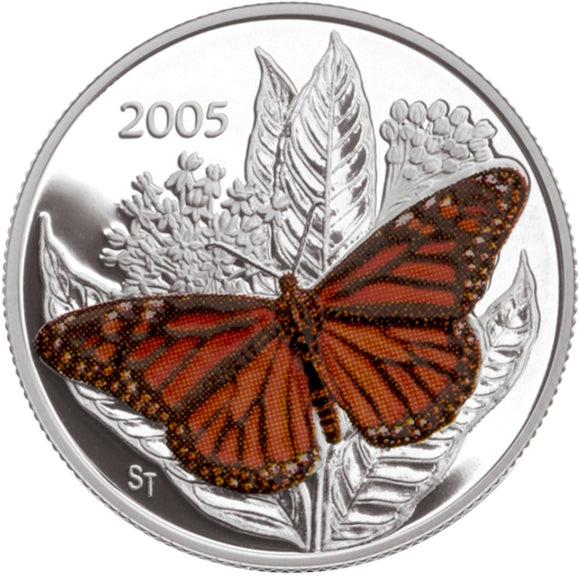 2005 - Canada - 50c - Monarch Butterfly <br> (no sleeve)