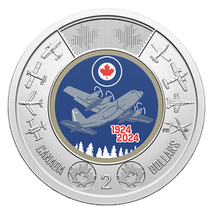 2024 - Canada - $2 - 100th Anniv. of the RCAF (Coloured)