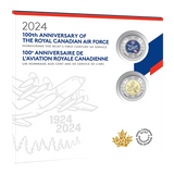 2024 - Canada - BU(2) set - $2 - 100th Anniversary of the RCAF