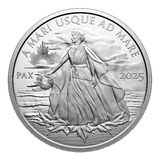 2025 - Canada - $50 - Peace Dollar <br> (no sleeve)