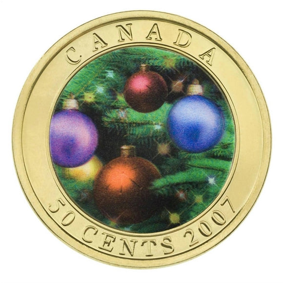 2007 - Canada - 50c - Holiday Ornaments