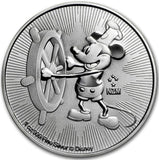 1 oz - 2017 - Niue - Mickey Mouse - Fine Silver <br> (Slightly Toned)