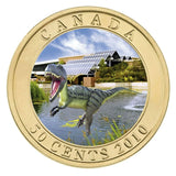 2010 - Canada - 50c - Dinosaur Exhibit: Albertosaurus