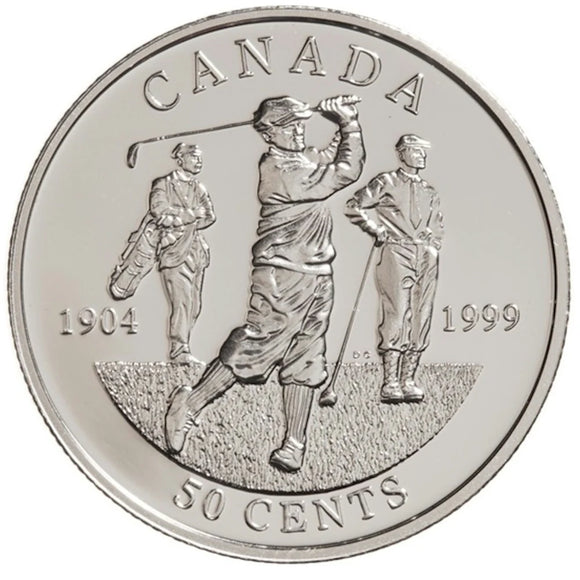 1999 - Canada - 50c - First Canadian Open Golf Championship - Proof