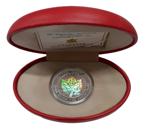 2001 - Canada - $5 - Maple Leaf of Good Fortune - Specimen