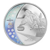 2007 - Canada - $25 - Curling <br> (coin only)