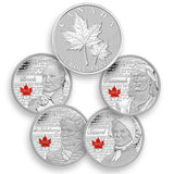 2013 - Canada - Canadian Icons Set (5 Coins)