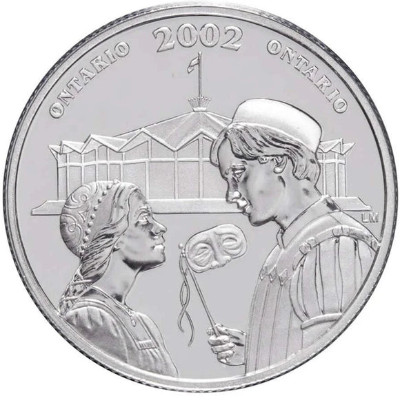 2002 - Canada - 50c - Ontario - Stratford Festival