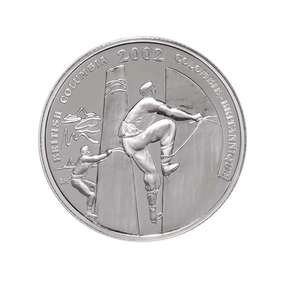 2002 - Canada - 50c - British Columbia - Squamish Days Logger Sports