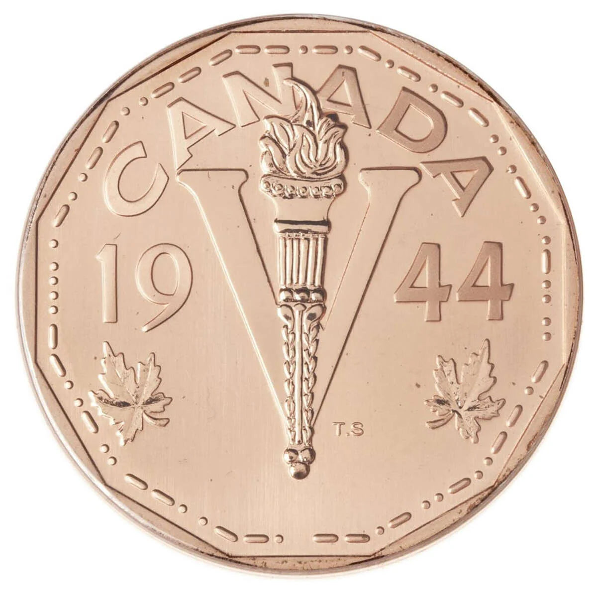 2004 - Canada - D-Day Landing, 60th Anniversary - Coin and