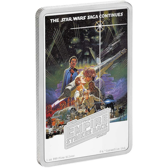 2017 - Niue - $2 - The Empire Strikes Back <br> (slight toning)