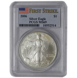 2006 - USA - $1 - Silver Eagle<br>MS69 PCGS