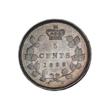 1899 - Canada - 5c - AU50