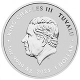 2024 - Tuvalu - $1 - 40th Anniv. of Teenage Mutant Ninja Turtles™