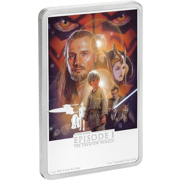 2018 - Niue - $2 - Star Wars - The Phantom Menace <br> (slight toning)