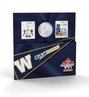 2012 - Canada - 25c - Blue Bombers - Grey Cup 100