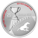 2012 - Canada - 25c - Calgary Stampeders - Grey Cup 100