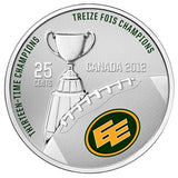 2012 - Canada - 25c - Edmonton Eskimos - Grey Cup 100