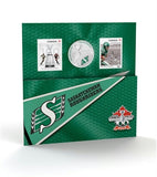 2012 - Canada - 25c - Saskatchewan Roughriders - Grey Cup 100